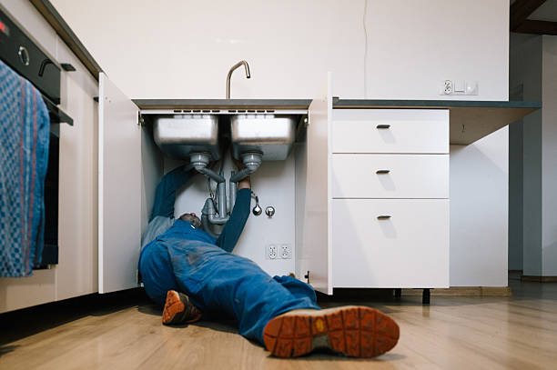 Professional Drain Cleaning technician working in Malvern, AL